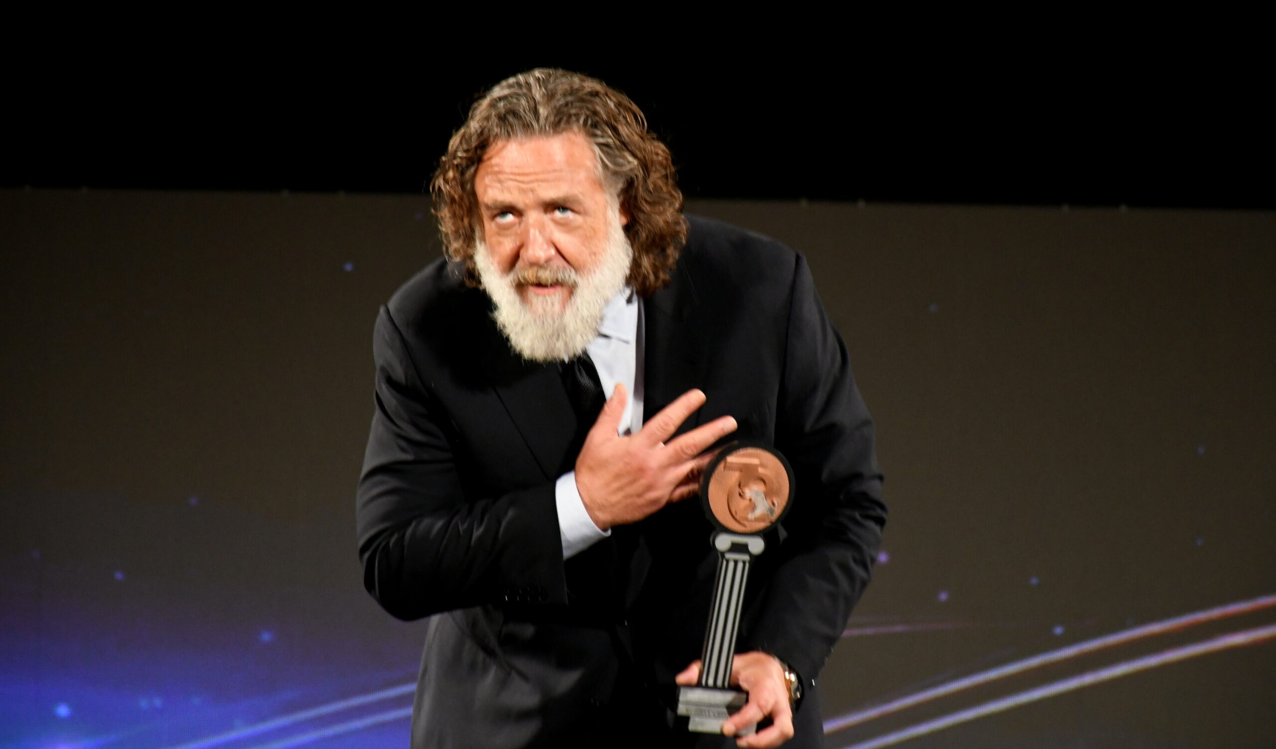 Russel Crowe al Taormina Film Festival 2026